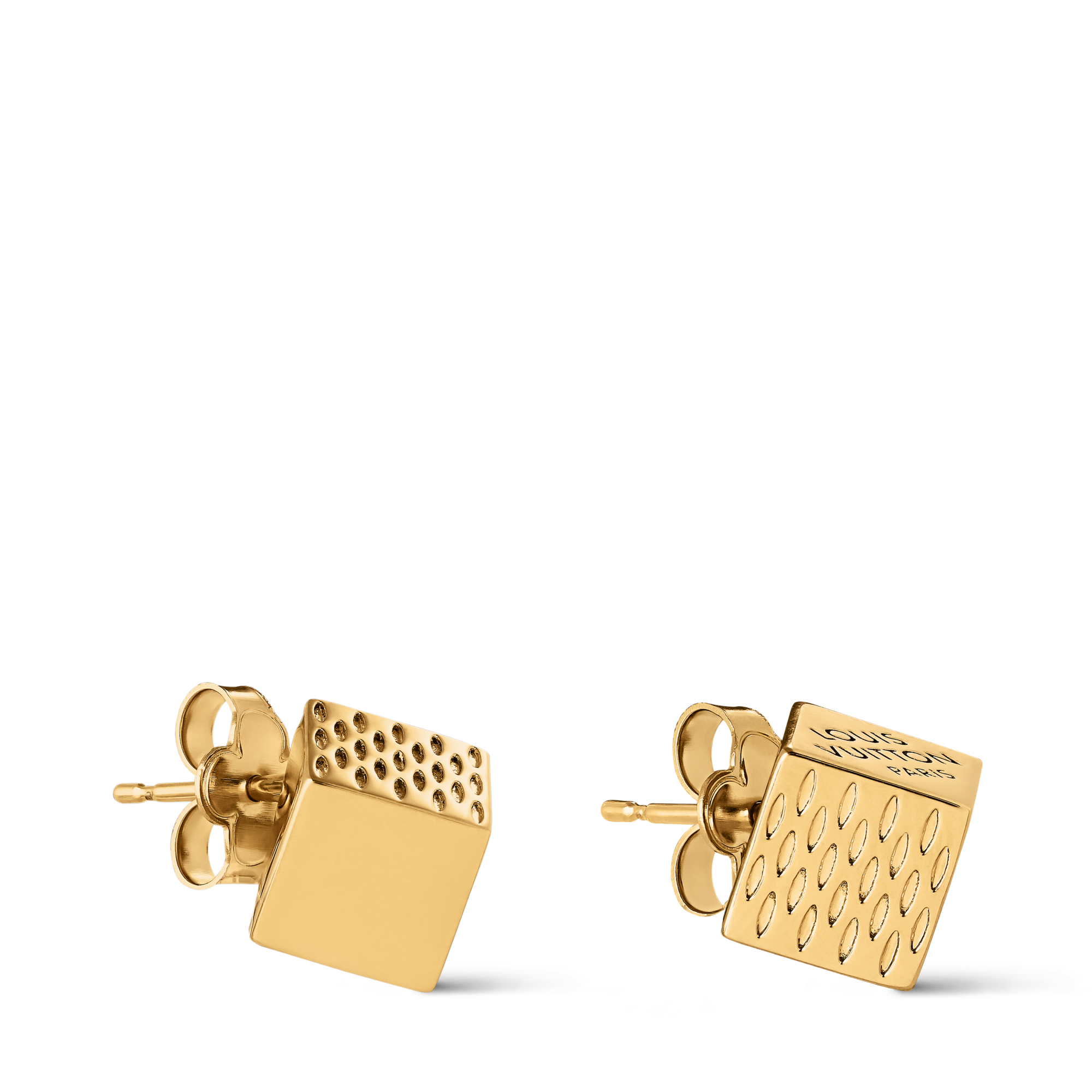 LV Cube Earrings S00 - Women - Fashion Jewelry | LOUIS VUITTON ®